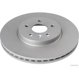 Jeu de 2 disques de frein avant HERTH+BUSS JAKOPARTS