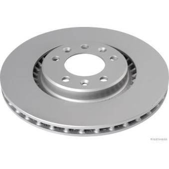 Jeu de 2 disques de frein arrière HERTH+BUSS JAKOPARTS