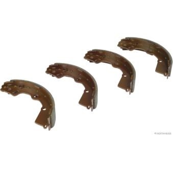 Jeu de mâchoires de frein HERTH+BUSS JAKOPARTS