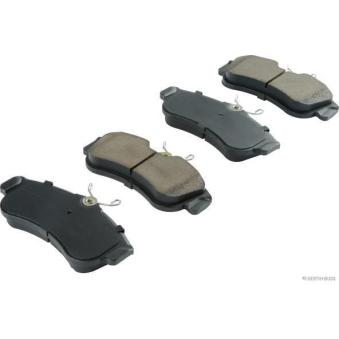 Jeu de 4 plaquettes de frein avant HERTH+BUSS JAKOPARTS