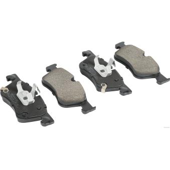 Jeu de 4 plaquettes de frein avant HERTH+BUSS JAKOPARTS