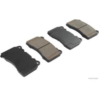 Jeu de 4 plaquettes de frein avant HERTH+BUSS JAKOPARTS