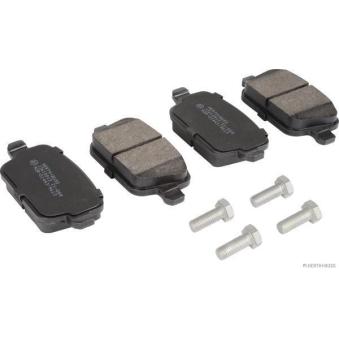 Jeu de 4 plaquettes de frein arrière HERTH+BUSS JAKOPARTS