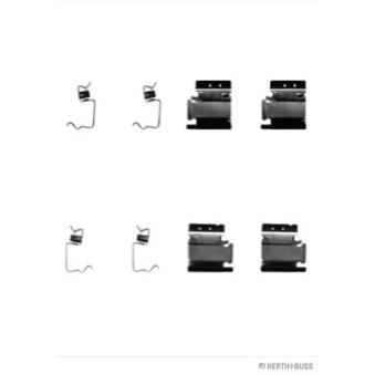 Kit d'accessoires, plaquette de frein à disque HERTH+BUSS JAKOPARTS