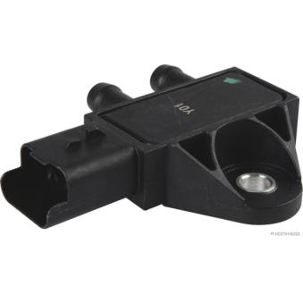 Capteur, pression des gaz échappement HERTH+BUSS ELPARTS