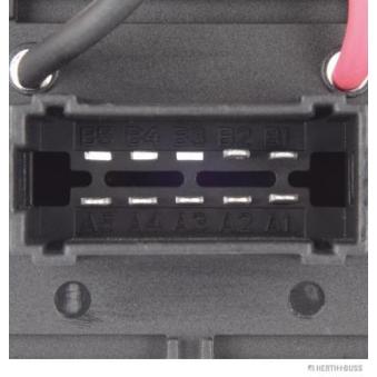 Résistance, pulseur d'air habitacle HERTH+BUSS ELPARTS