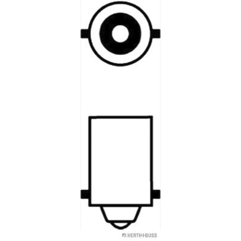 Ampoule, feu clignotant HERTH+BUSS ELPARTS 89901133 - Visuel 1