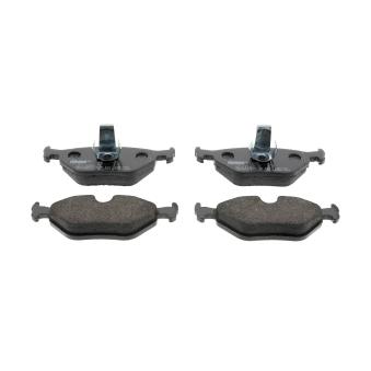 Jeu de 4 plaquettes de frein arrière FERODO