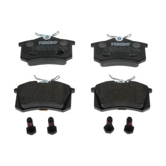 Jeu de 4 plaquettes de frein arrière FERODO FDB1083