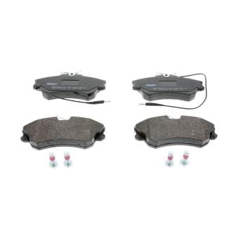 Jeu de 4 plaquettes de frein avant FERODO