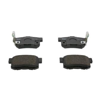 Jeu de 4 plaquettes de frein arrière FERODO