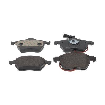 Jeu de 4 plaquettes de frein avant FERODO