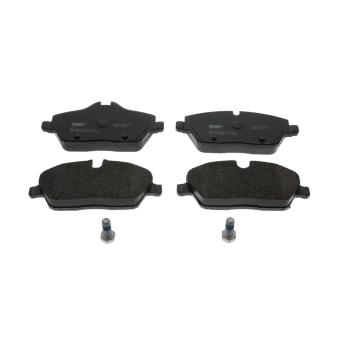 Jeu de 4 plaquettes de frein avant FERODO