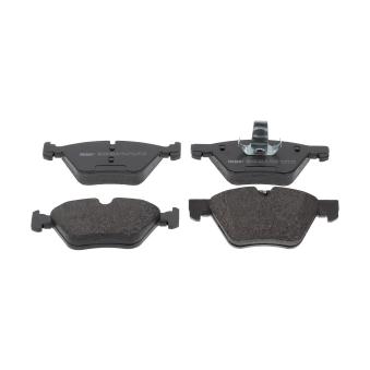 Jeu de 4 plaquettes de frein avant FERODO