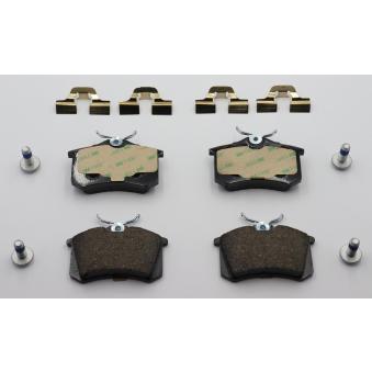 Jeu de 4 plaquettes de frein arrière FERODO FDB1788