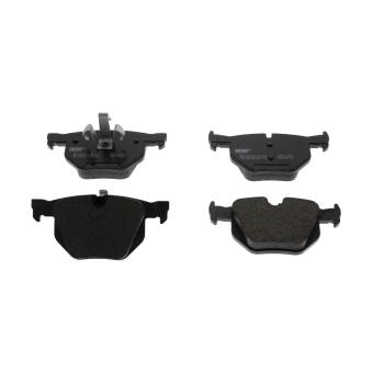 Jeu de 4 plaquettes de frein arrière FERODO