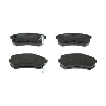 Jeu de 4 plaquettes de frein arrière FERODO