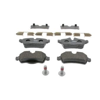 Jeu de 4 plaquettes de frein arrière FERODO