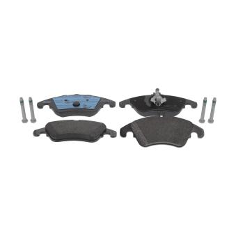 Jeu de 4 plaquettes de frein avant FERODO