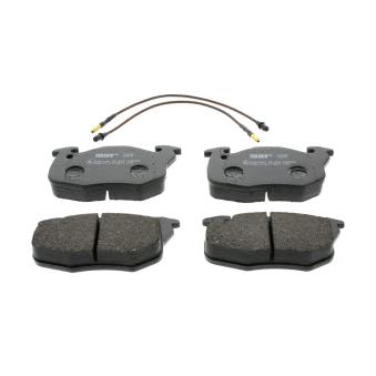 Jeu de 4 plaquettes de frein avant FERODO