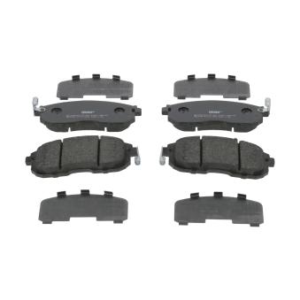 Jeu de 4 plaquettes de frein avant FERODO