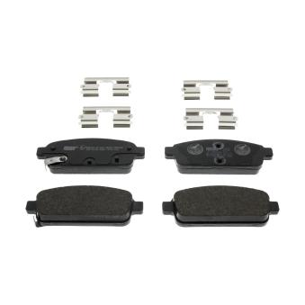 Jeu de 4 plaquettes de frein arrière FERODO