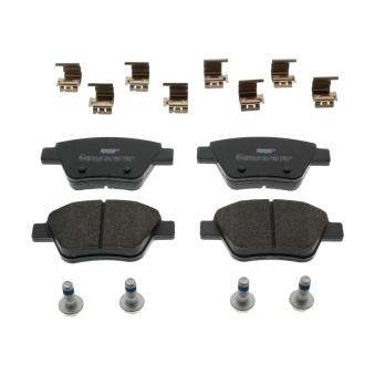 Jeu de 4 plaquettes de frein arrière FERODO FDB4316