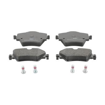 Jeu de 4 plaquettes de frein avant FERODO