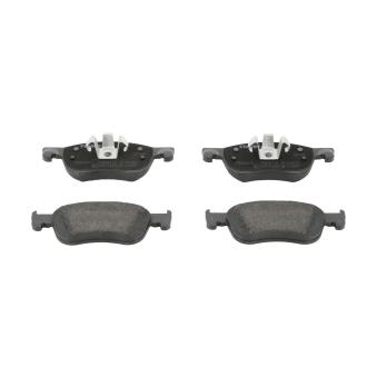 Jeu de 4 plaquettes de frein avant FERODO