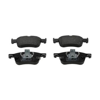 Jeu de 4 plaquettes de frein avant FERODO