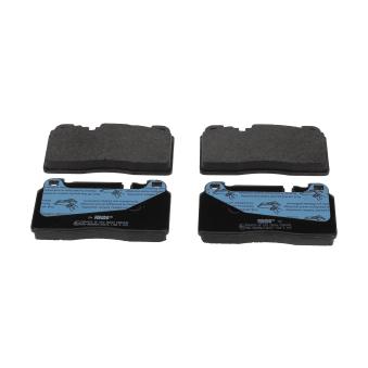 Jeu de 4 plaquettes de frein avant FERODO