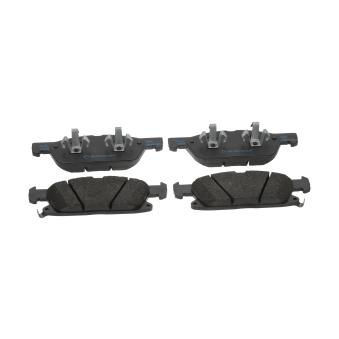 Jeu de 4 plaquettes de frein avant FERODO