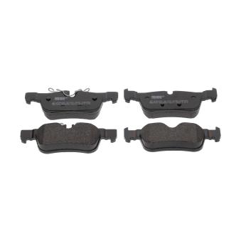 Jeu de 4 plaquettes de frein arrière FERODO