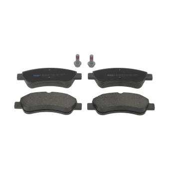 Jeu de 4 plaquettes de frein avant FERODO