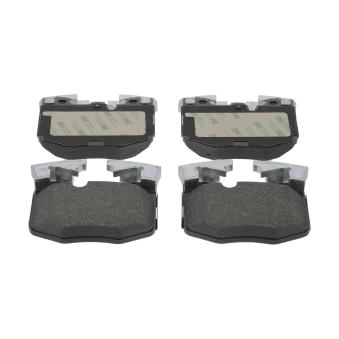 Jeu de 4 plaquettes de frein avant FERODO