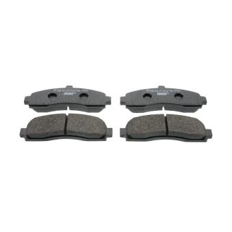 Jeu de 4 plaquettes de frein avant FERODO