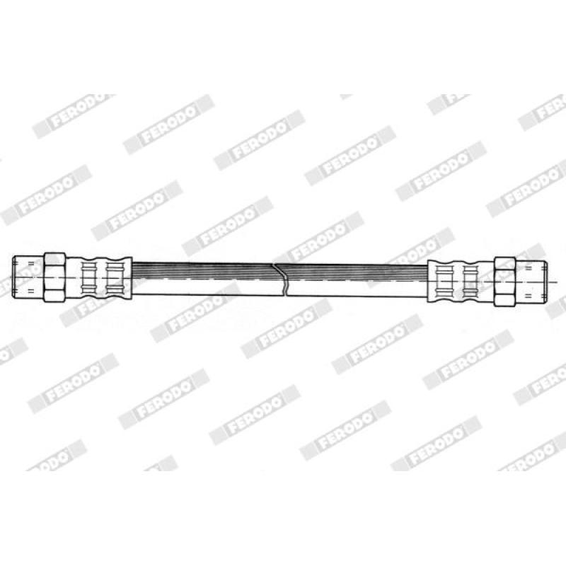 Flexible de frein FERODO FHY2000 - Visuel 1