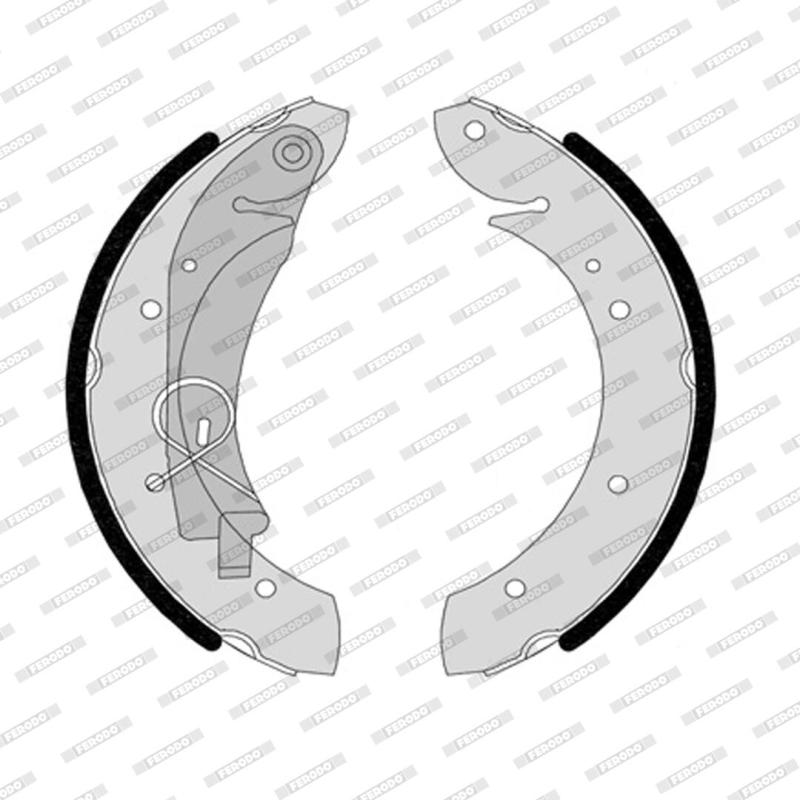 Jeu de mâchoires de frein FERODO FSB567 - Visuel 1