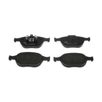 Jeu de 4 plaquettes de frein avant FERODO