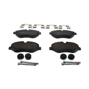 Jeu de 4 plaquettes de frein avant FERODO