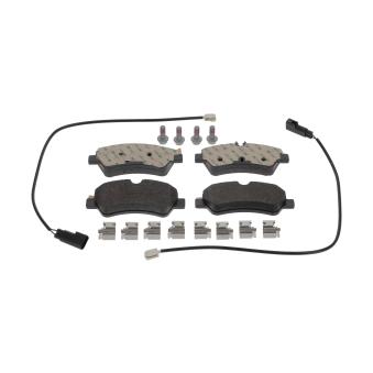 Jeu de 4 plaquettes de frein arrière FERODO