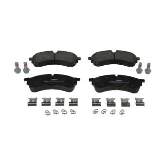 Jeu de 4 plaquettes de frein avant FERODO