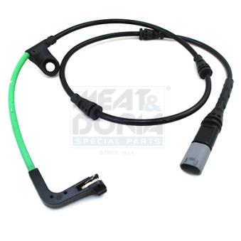 Contact d'avertissement, usure des plaquettes de frein MEAT & DORIA 212009