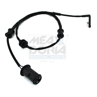 Contact d'avertissement, usure des plaquettes de frein avant gauche MEAT & DORIA 212099