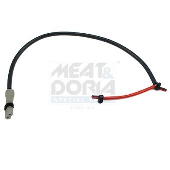 Contact d'avertissement, usure des plaquettes de frein MEAT & DORIA 212161