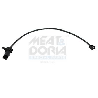 Contact d'avertissement, usure des plaquettes de frein MEAT & DORIA 212164