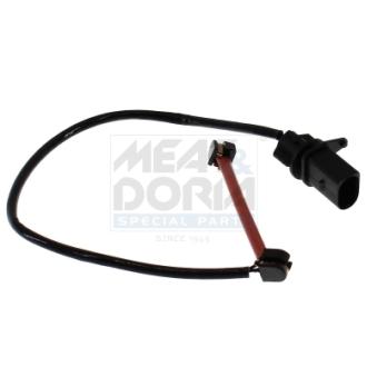 Contact d'avertissement, usure des plaquettes de frein MEAT & DORIA