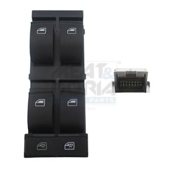 Interrupteur, lève-vitre avant gauche MEAT & DORIA 26143