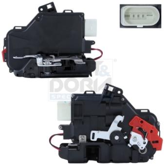 Serrure de porte avant droit MEAT & DORIA 311357