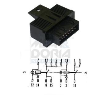 Relais, pompe à carburant MEAT & DORIA